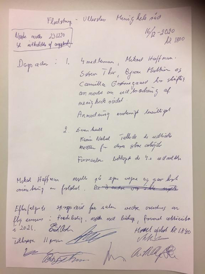 Referat 16. december 2020