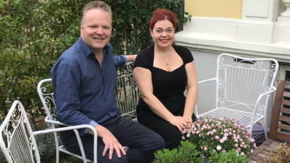 Jacob Beck og Ingeborg Børch